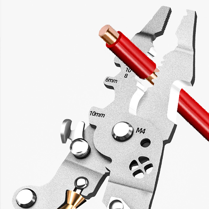 🌟Multifunctional Foldable Wire Stripping Scissors with Electrical Test