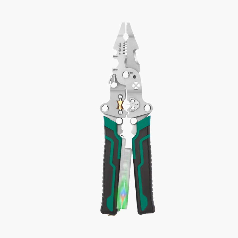 🌟Multifunctional Foldable Wire Stripping Scissors with Electrical Test