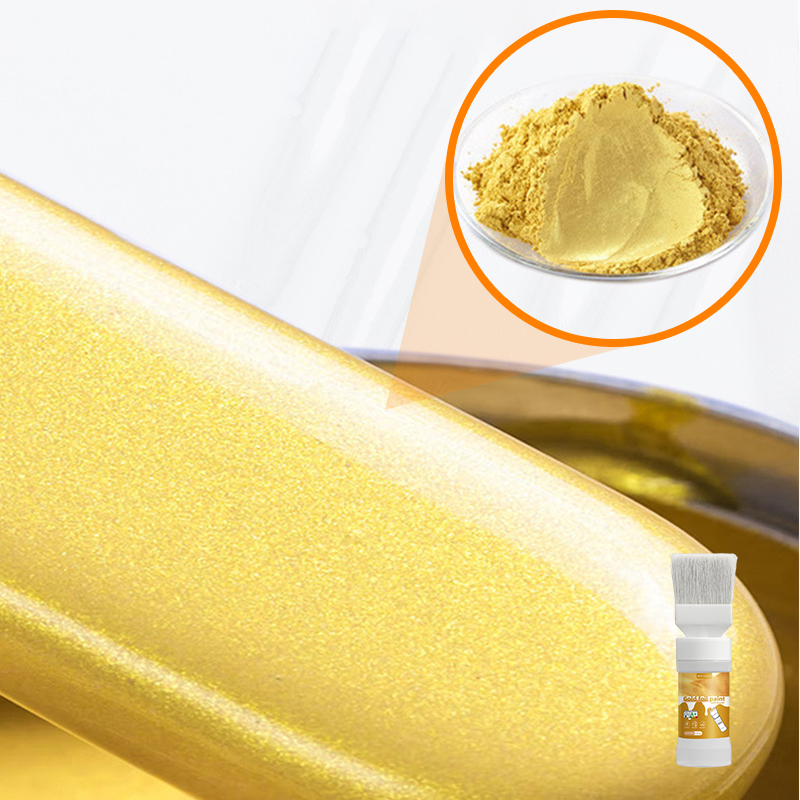 ✨Nouvelle arrivée✨Peinture argentée métallisée à base d'eau avec pinceau intégré (50 % de réduction)