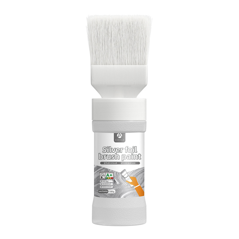 ✨Nouvelle arrivée✨Peinture argentée métallisée à base d'eau avec pinceau intégré (50 % de réduction)