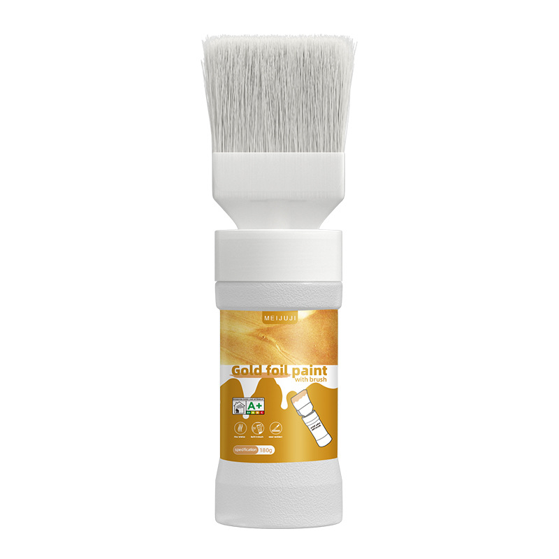 ✨Nouvelle arrivée✨Peinture argentée métallisée à base d'eau avec pinceau intégré (50 % de réduction)