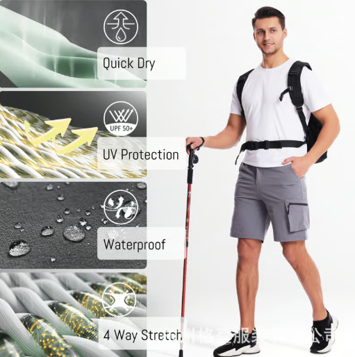 ✨Offre à durée limitée -50% de réduction🔥Short cargo décontracté d'extérieur pour homme👍🏼