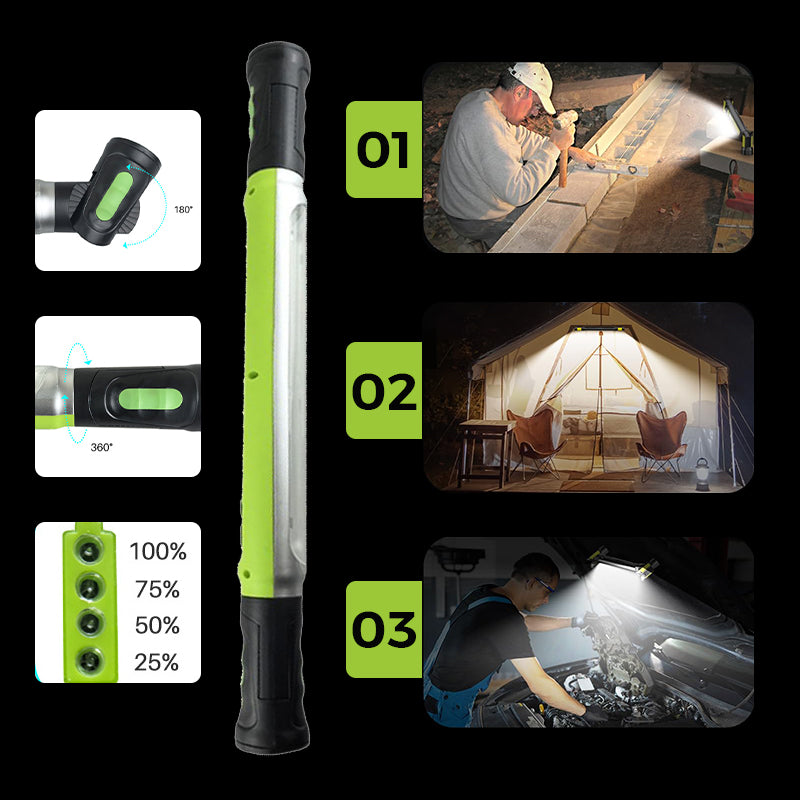 ✨3000LM LED Work Light with Hook🚀Free Shipping