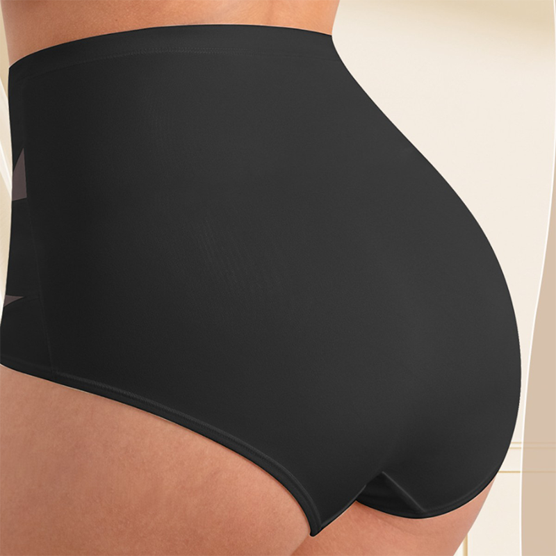 Last Day-Buy 1 Get 3 PacksPlus-Size High-Waist Cross Tummy Control Panties