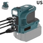 ⚡Compact DC to AC Inverter - Suitable For Cars, Motorhomes, Outdoor