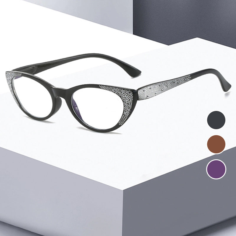 👓Recién llegado✨ Gafas de lectura con filtro de luz azul y diseño de ojo de gato