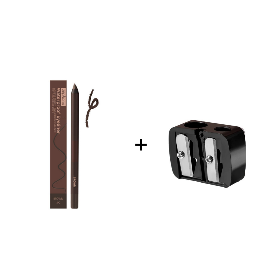 💜BUY 1 GET 1 FREE💜Waterproof Eyeliner Duo Sharpenable Eye Pencil 🇬🇧