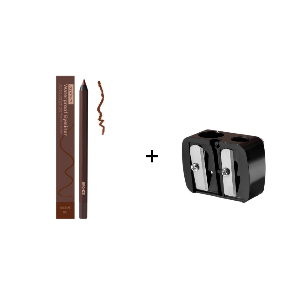 💜BUY 1 GET 1 FREE💜Waterproof Eyeliner Duo Sharpenable Eye Pencil 🇬🇧