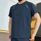 Short a maglietta casual leggero da uomo set a 2 pezzi
