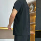 Short a maglietta casual leggero da uomo set a 2 pezzi