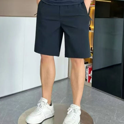 Short a maglietta casual leggero da uomo set a 2 pezzi