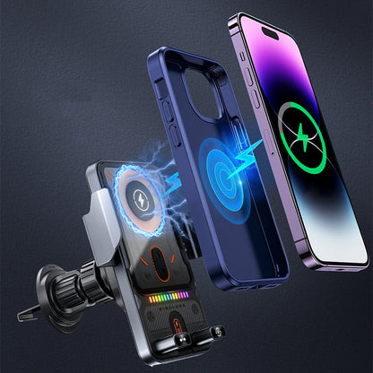 📱New Wireless Fast Charging Car Mount