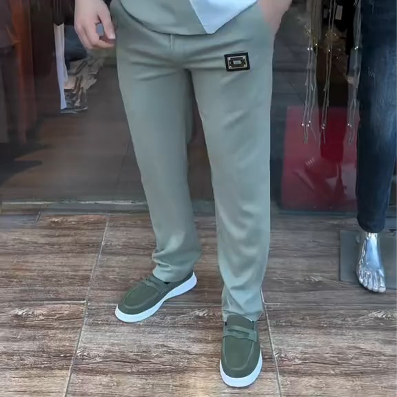 🔥 Di tendenza quest'estate! 💁‍♀️ Completo casual da uomo con scollo rotondo e pantaloni