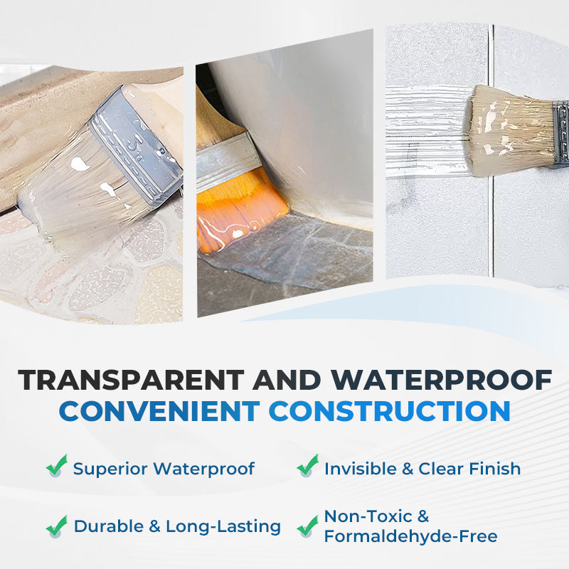 🔥Revêtement imperméable transparent pour intérieur et extérieur
