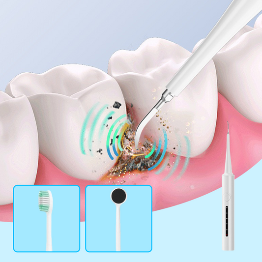 ⏰️LIMITED-TIME 50% OFF! 💋✨2-in-1 Ultrasonic Tooth Cleaner & Electric Toothbrush
