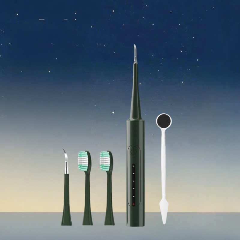 ⏰️LIMITED-TIME 50% OFF! 💋✨2-in-1 Ultrasonic Tooth Cleaner & Electric Toothbrush