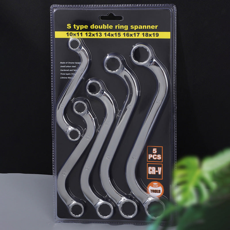 Ensemble de 5 pièces de clé à double boîte de style S