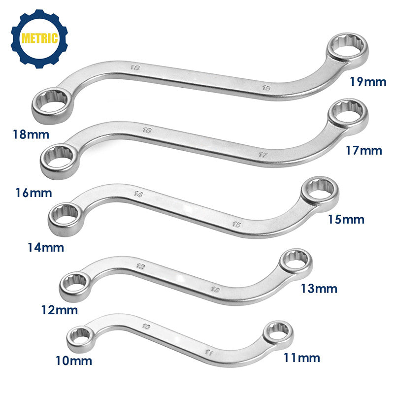 Ensemble de 5 pièces de clé à double boîte de style S