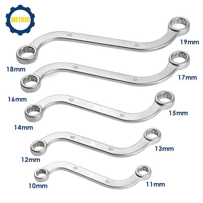 Ensemble de 5 pièces de clé à double boîte de style S