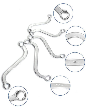 Ensemble de 5 pièces de clé à double boîte de style S