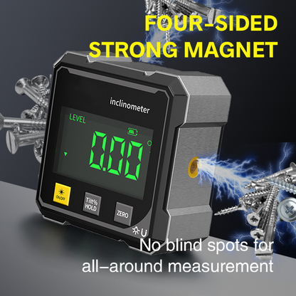 Measure Angles Like a Pro — Magnetic Digital Angle Gauge（50% OFF）