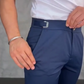 Pantaloni da uomo e allungamento