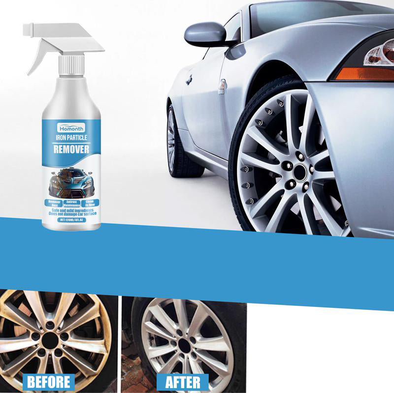 Spray de óxido y partículas de hierro de automóvil