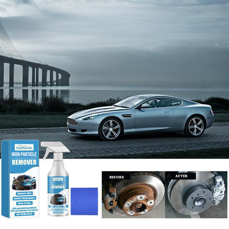 Spray de óxido y partículas de hierro de automóvil