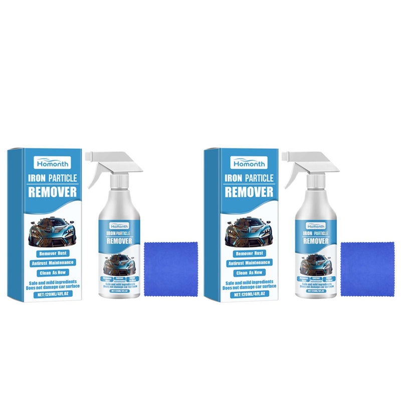 Spray de óxido y partículas de hierro de automóvil