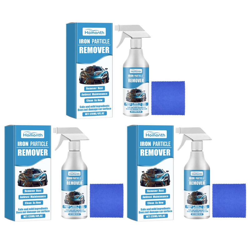 Spray de óxido y partículas de hierro de automóvil