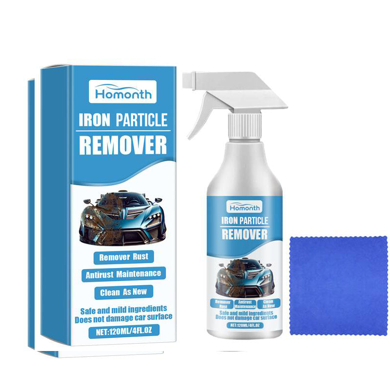 Spray de óxido y partículas de hierro de automóvil