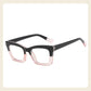 Anti-Blue Light Fashion Wide Frame Glasses