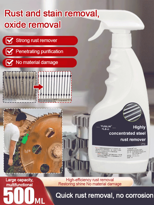🔥🔥See Real Results Faster💥 Highly concentrated rust remover for steel & iron