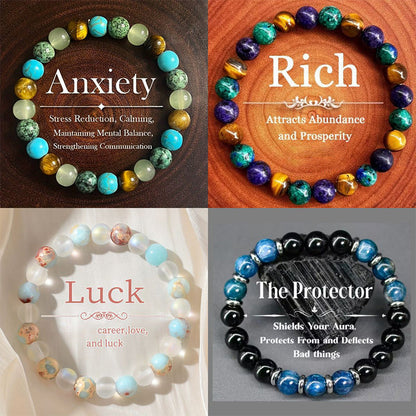 📢 LIMITED TIME 50% OFF! ⏰🎉 2026 SALE – Over 19,000 Sold! 💎 Gradient Energy Beads – Earth's Calm, Wrapped Around Your Wrist! ✨