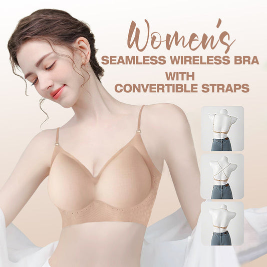 💞Deep V Low Back Backless Bra for A/B Cup - Seamless Invisible Bra
