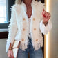 💜 LAST DAY PROMOTION - 50%OFF 💜 Women’s Fashion Button Tassel Short Coat
