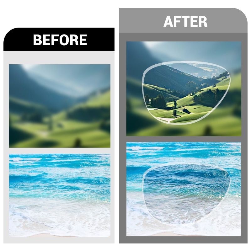 Multi-Function Anti-Blue Light Presbyopia Glasses – Clear Vision, Smart Protection