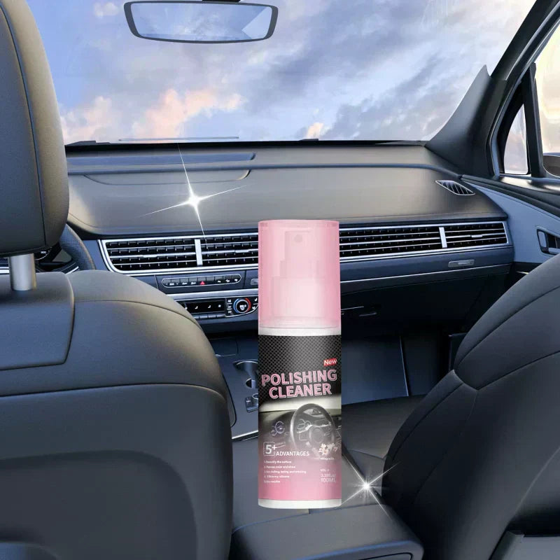 🚗BUY 2 GET 1 FREE !🔥Car Interior Polish Cleaner – Deep Cleaning, Restores Shine & Non-Toxic Formula ✨ Delivered within five working days