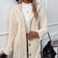 💖Black Friday Mega Deal – 50% off!💖❄️ Quilted Winter Style 🧶 Women's Diamond-Pattern Hooded Warm Jacket with Side-Hem Buttons