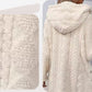 💖Black Friday Mega Deal – 50% off!💖❄️ Quilted Winter Style 🧶 Women's Diamond-Pattern Hooded Warm Jacket with Side-Hem Buttons