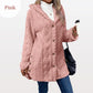 💖Black Friday Mega Deal – 50% off!💖❄️ Quilted Winter Style 🧶 Women's Diamond-Pattern Hooded Warm Jacket with Side-Hem Buttons