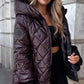 💜LAST DAY PROMOTION - 50%OFF💜Women's casual cotton hooded jacket