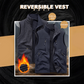 🔥🧥Men's Oversized Sleeveless Vest Jacket with Pockets