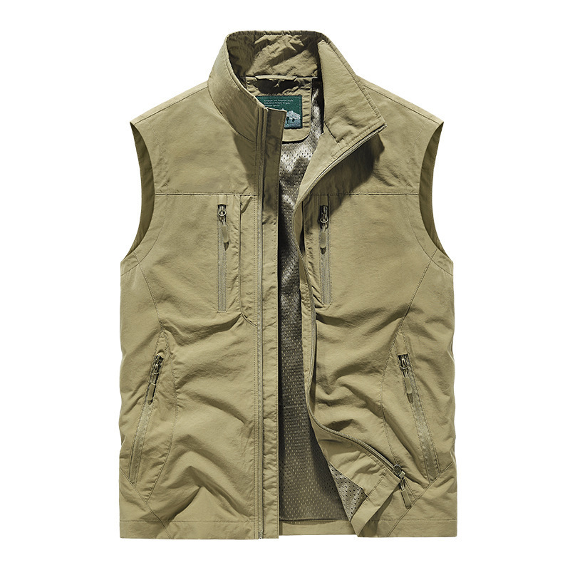 🔥🧥Men's Oversized Sleeveless Vest Jacket with Pockets