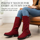 👢 Pull On & Go | Women's Slouchy Faux Suede Mid-Calf Boots⚡ Free shipping