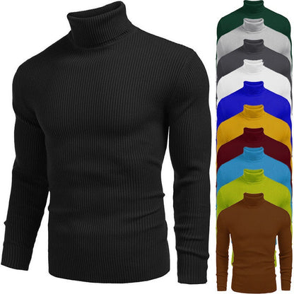 💖Black Friday Mega Deal – 50% off!💖 Premium Softness | Men's Soft Knit Turtleneck Sweater
