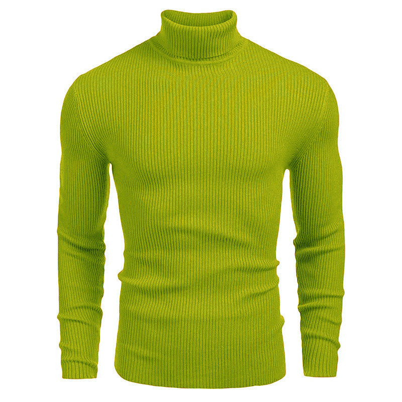 💯 Premium Softness | Men's Soft Knit Turtleneck Sweater