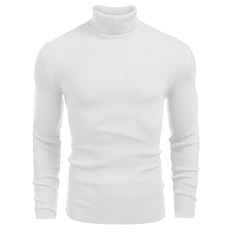 💯 Premium Softness | Men's Soft Knit Turtleneck Sweater