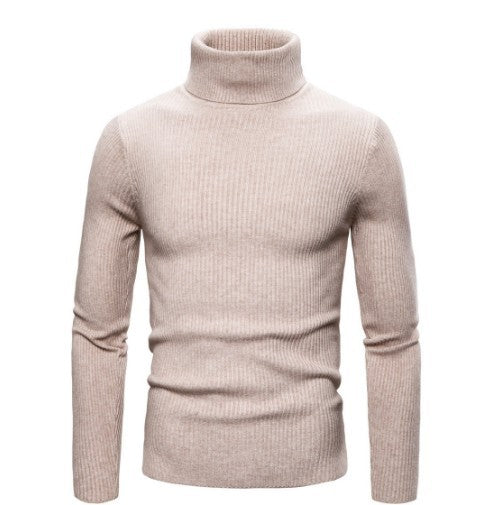 💯 Premium Softness | Men's Soft Knit Turtleneck Sweater