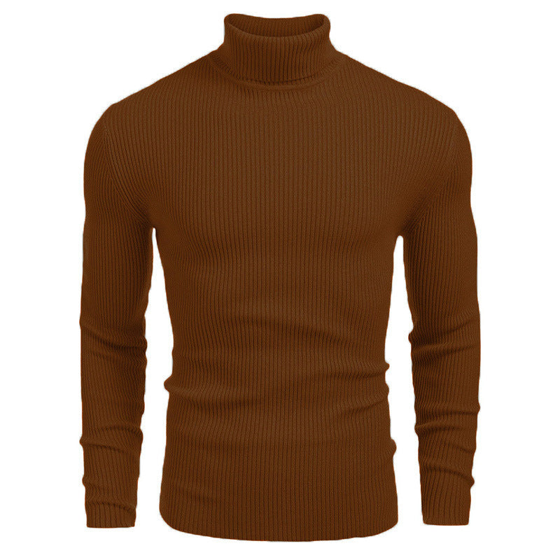 💯 Premium Softness | Men's Soft Knit Turtleneck Sweater